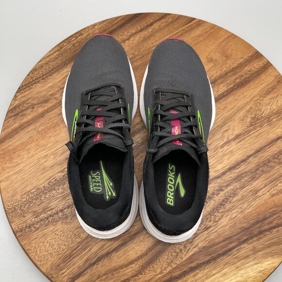 Brooks Launch 10 Shoes Womens Size 8 B Gray Running Comfort Walking Gym Sneakers - Picture 5 of 8